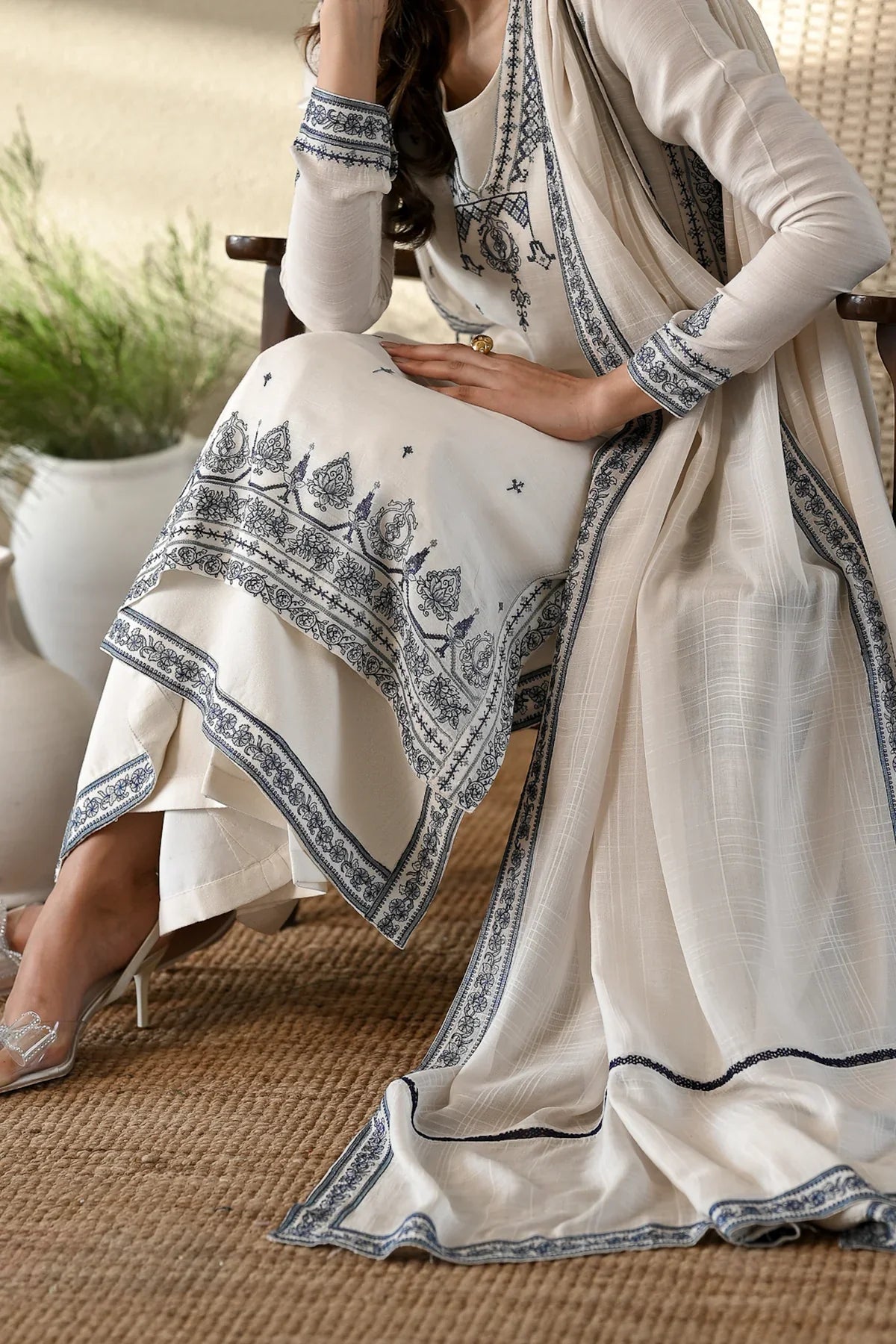 IVORY LUXURY 3PCS SET NPA3-25406