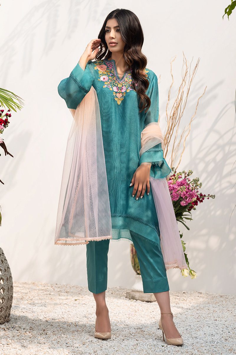 KASHMIRI FLORAL WITH PANTS