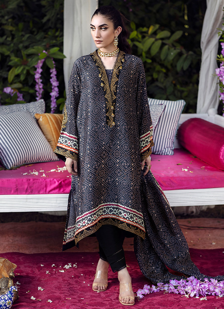 KAIA CHUNRI KURTA AND DUPATTA