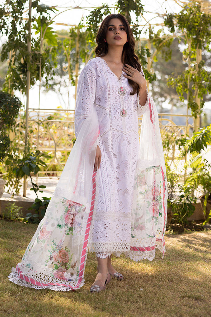 Rose Garden With Dupatta