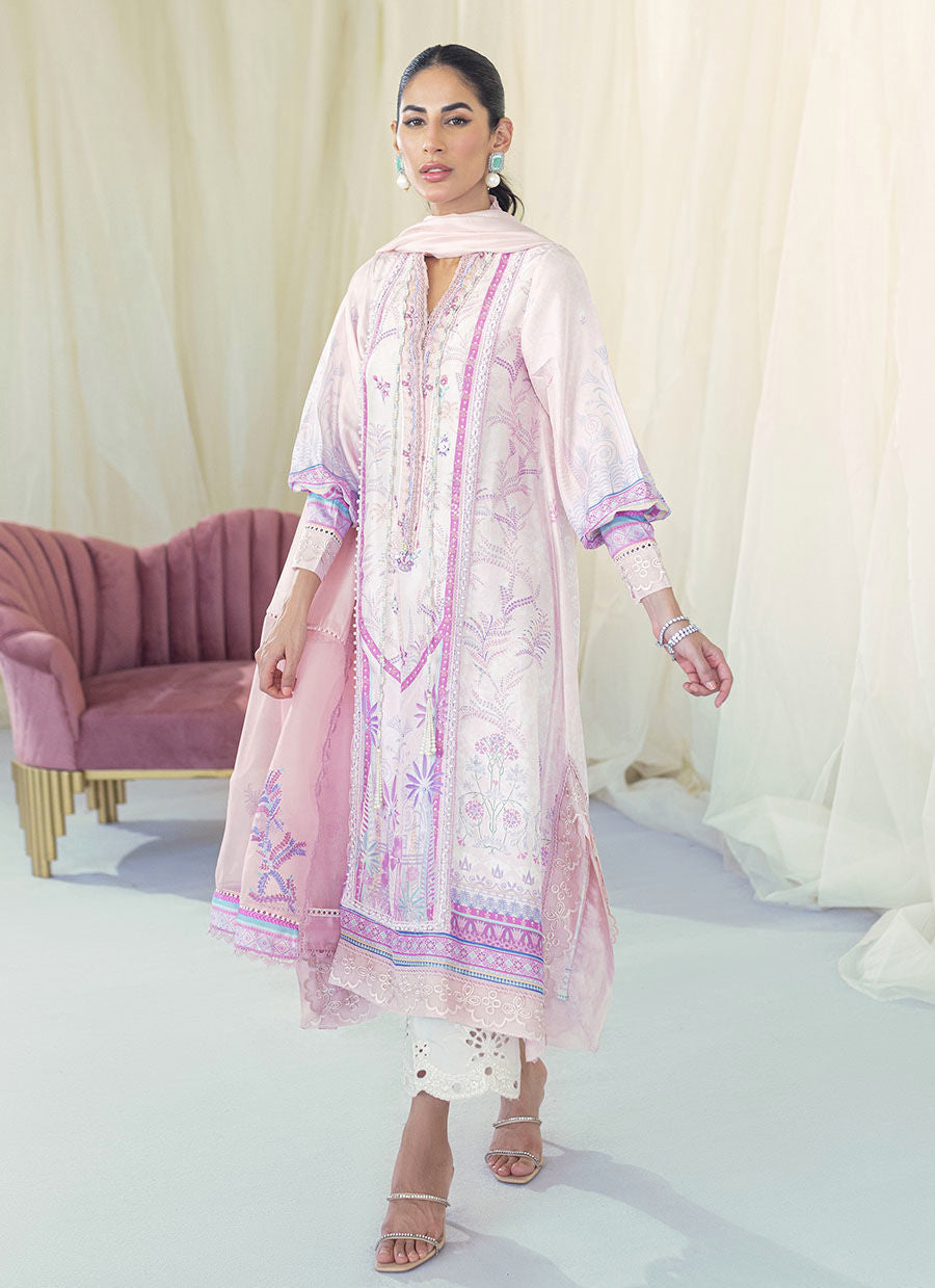 RORY BLUSH SHIRT AND DUPATTA