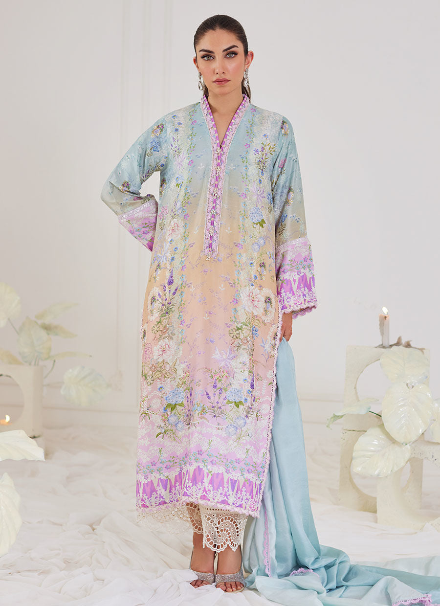 TERESA OMBRE SHIRT AND DUPATTA