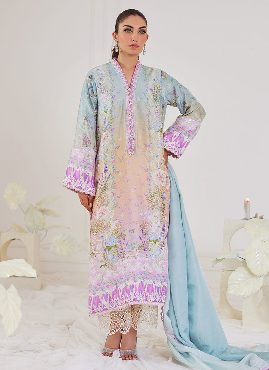 TERESA OMBRE SHIRT AND DUPATTA