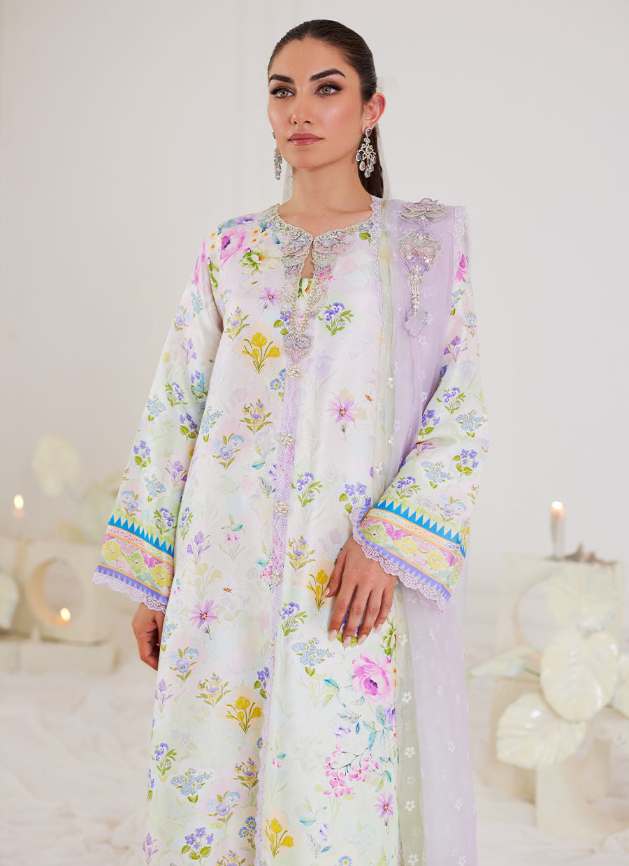 ROSARIO SHIRT AND PRE-DRAPED DUPATTA