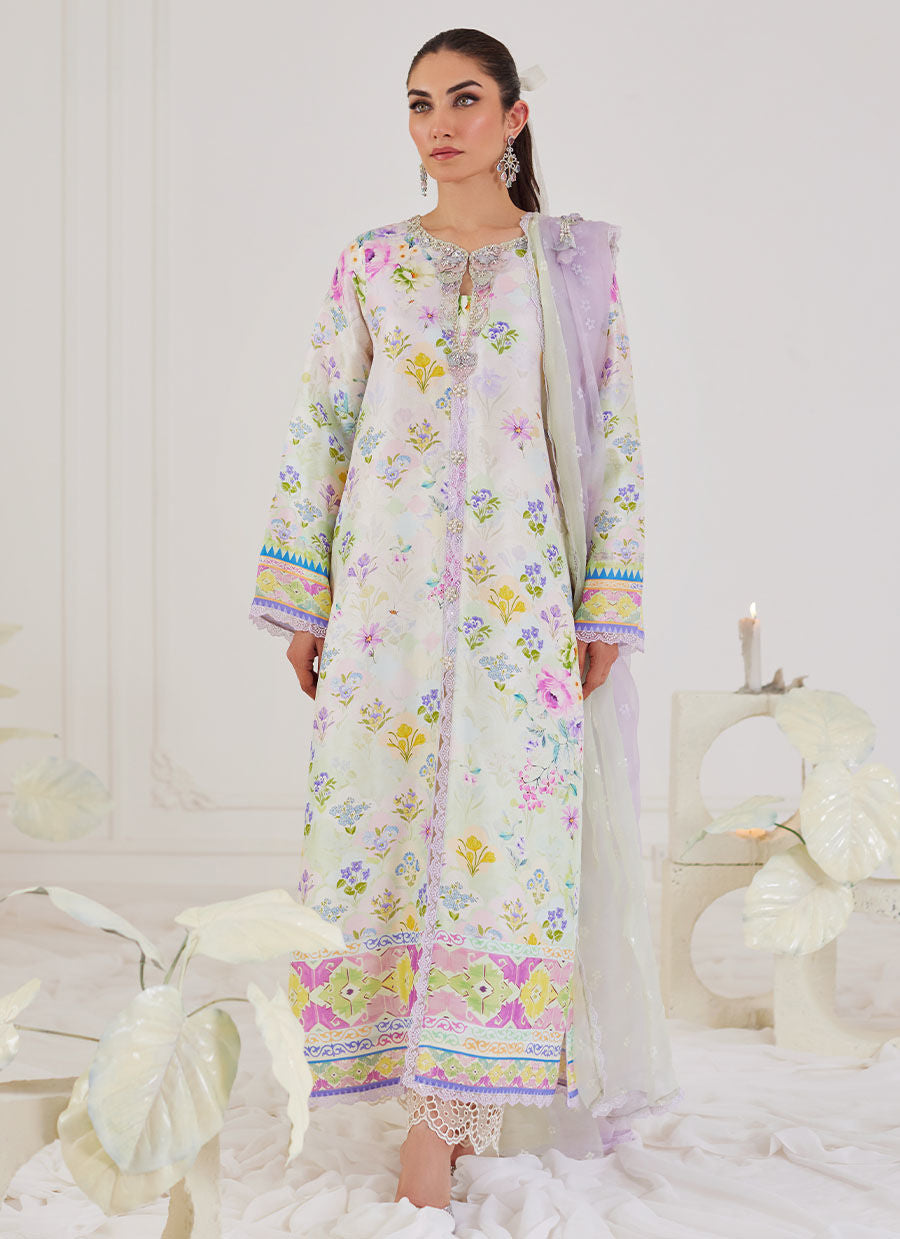 ROSARIO SHIRT AND PRE-DRAPED DUPATTA