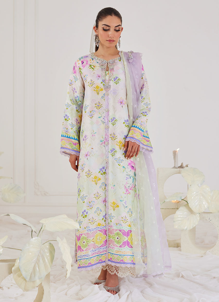 ROSARIO SHIRT AND PRE-DRAPED DUPATTA