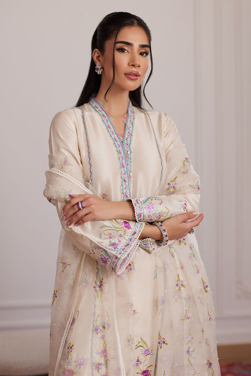 Lexie Ivory Shirt And Dupatta