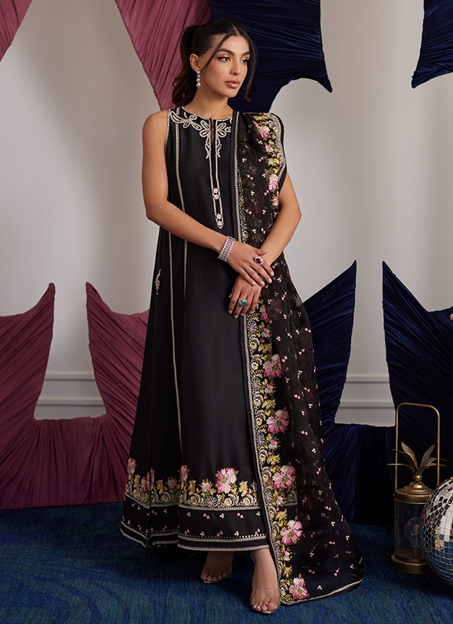 Alvina Onyx Shirt And Dupatta