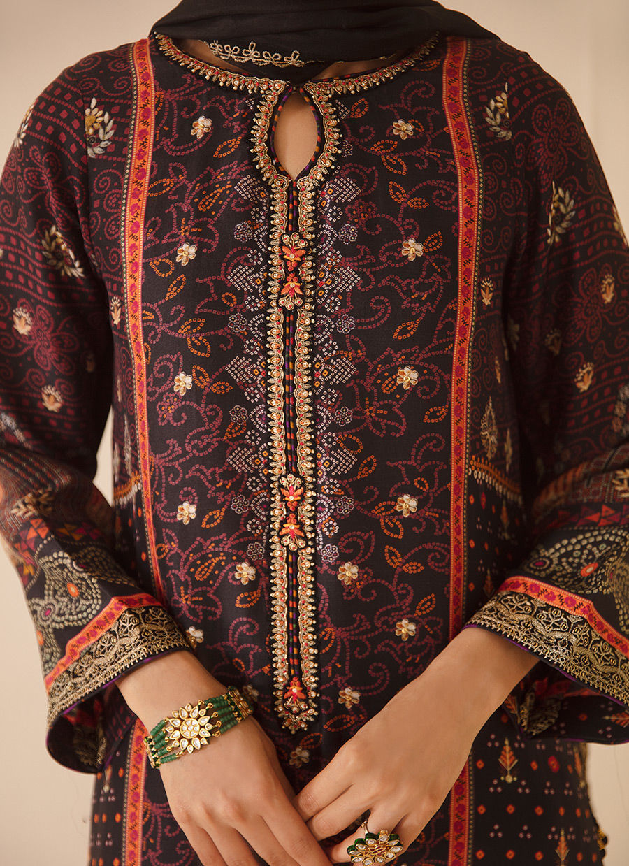 DAMA ONYX SHIRT AND DUPATTA