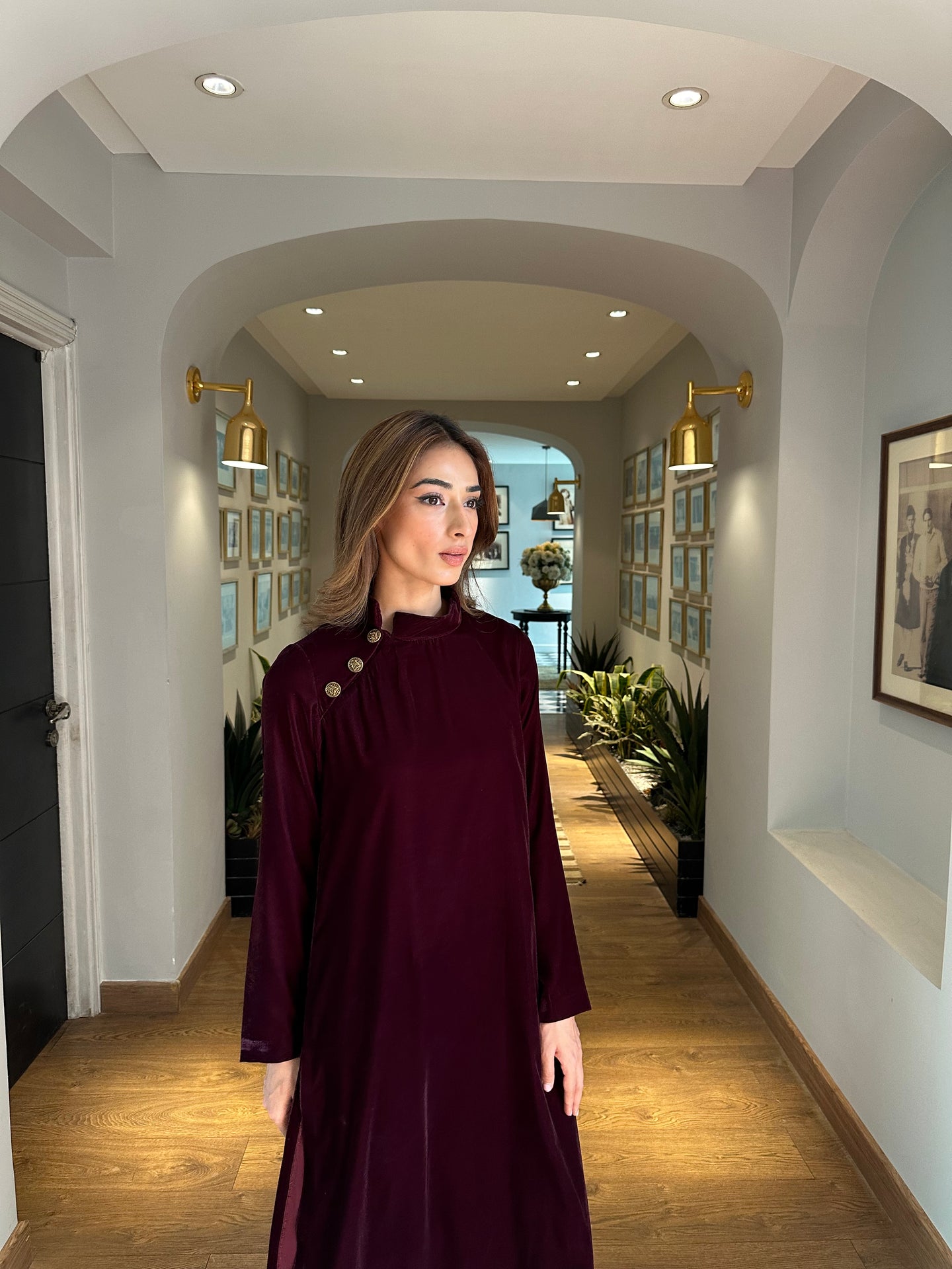 Burgundy Vivi Tunic