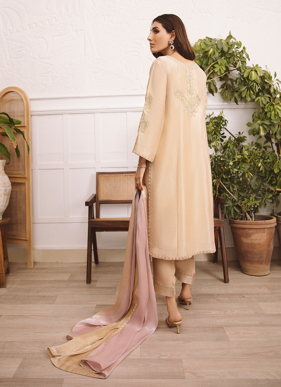 JEH SAND SHIRT AND DUPATTA