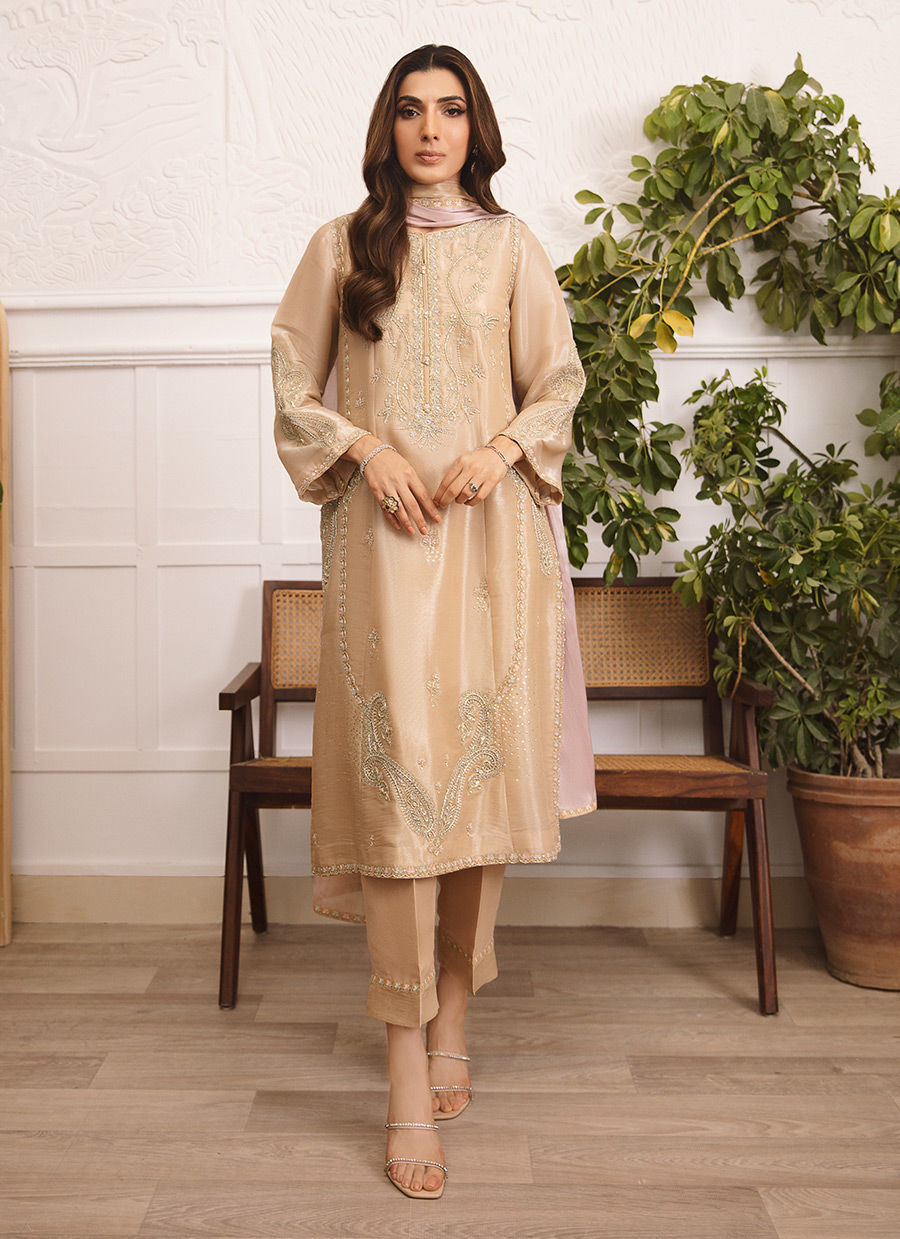 JEH SAND SHIRT AND DUPATTA