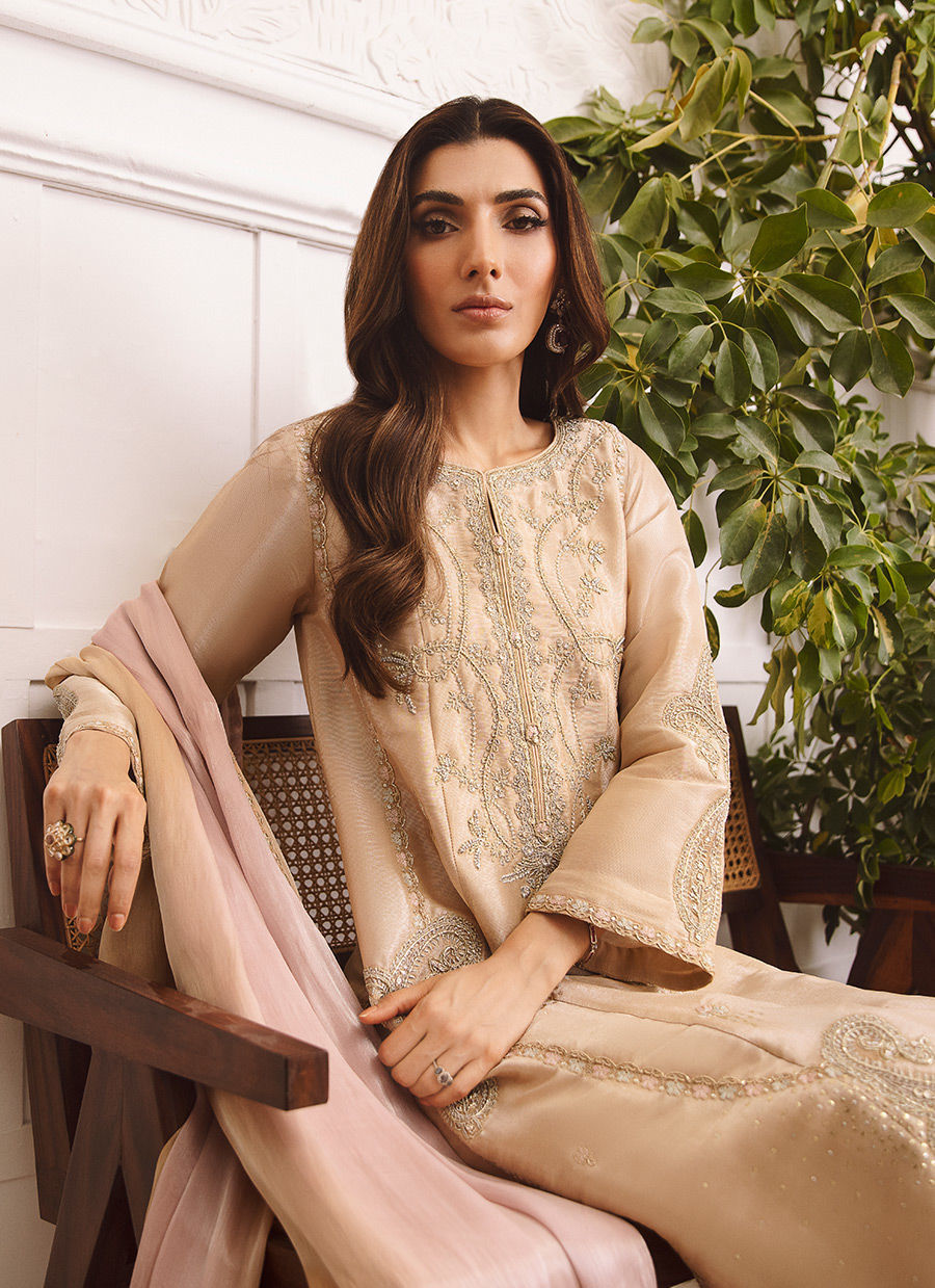 JEH SAND SHIRT AND DUPATTA