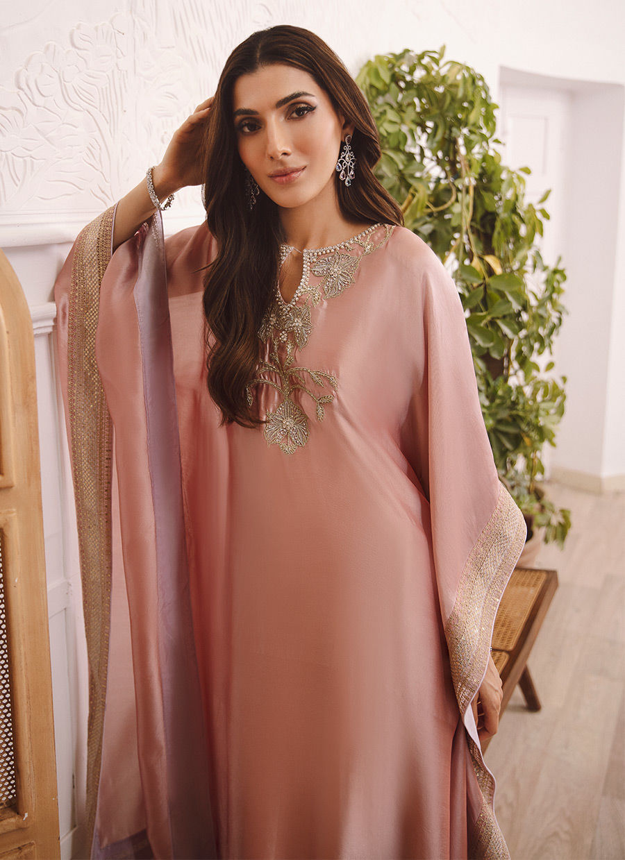 PETRA BLUSH KAFTAN