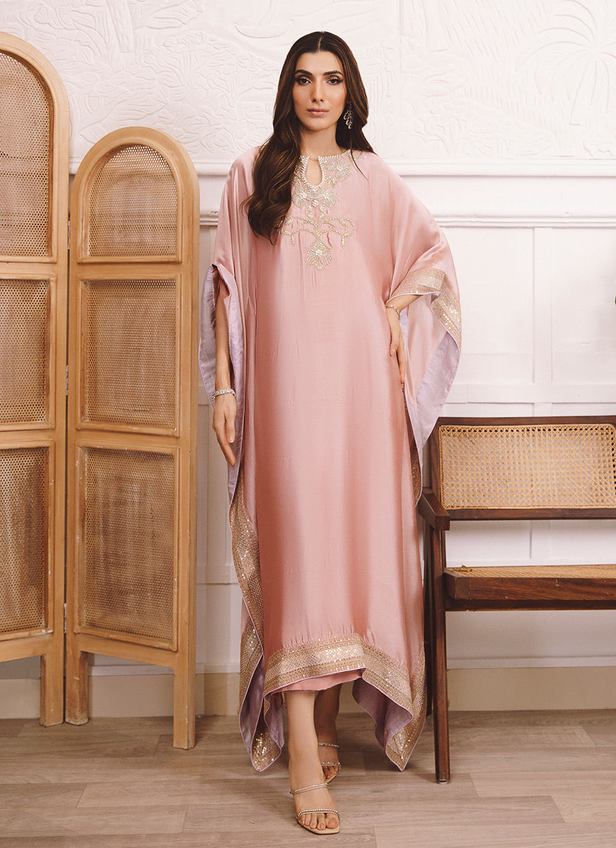 PETRA BLUSH KAFTAN