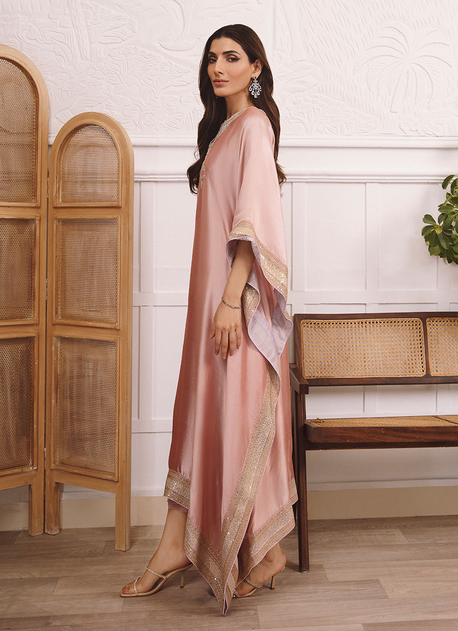 PETRA BLUSH KAFTAN