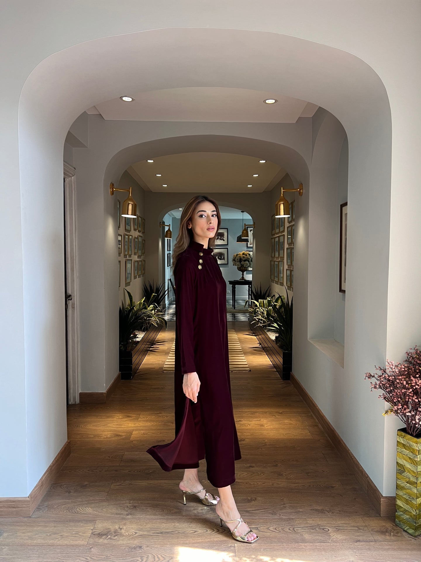 Burgundy Vivi Tunic