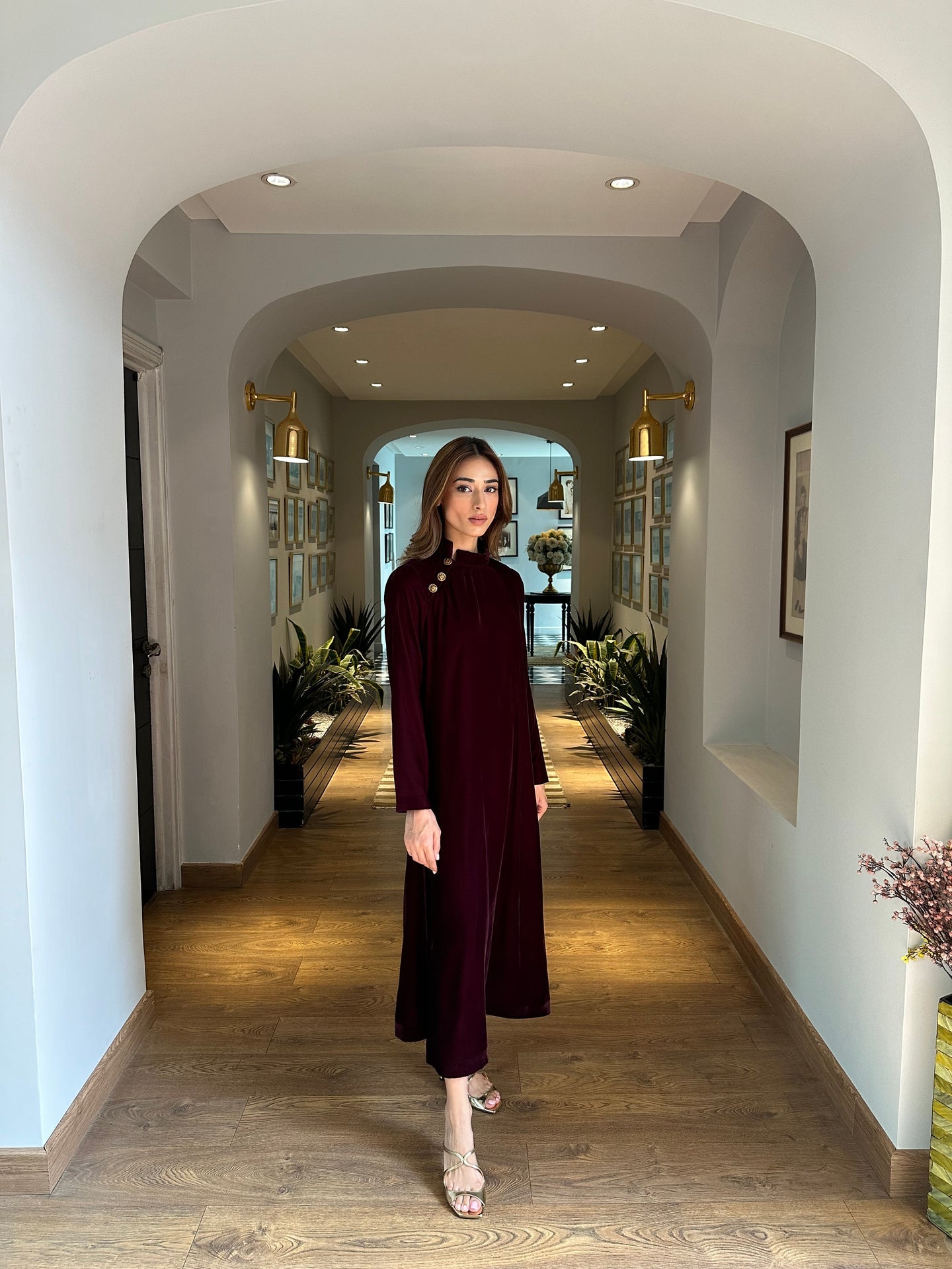 Burgundy Vivi Tunic