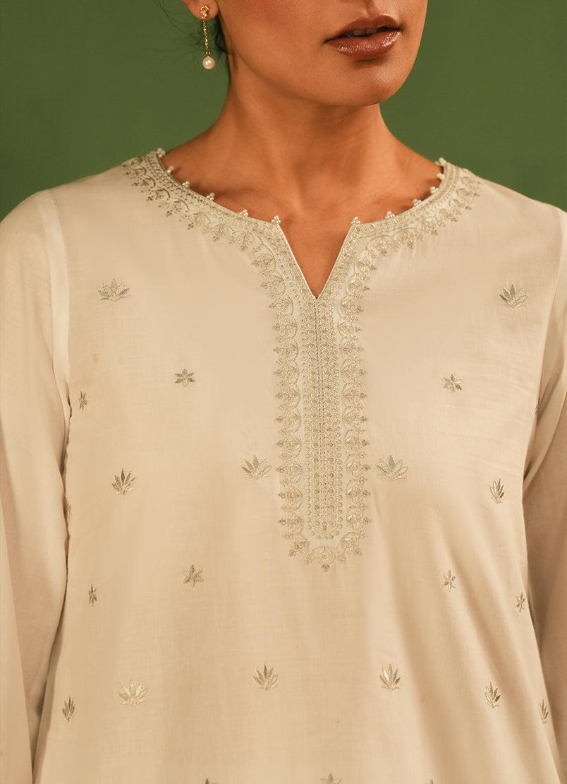 Embroidered Kurta ICSE-213473-12376