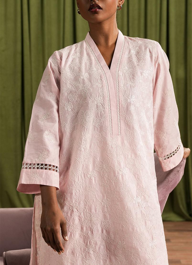 Embroidered Kurta ICSE-213905-12417