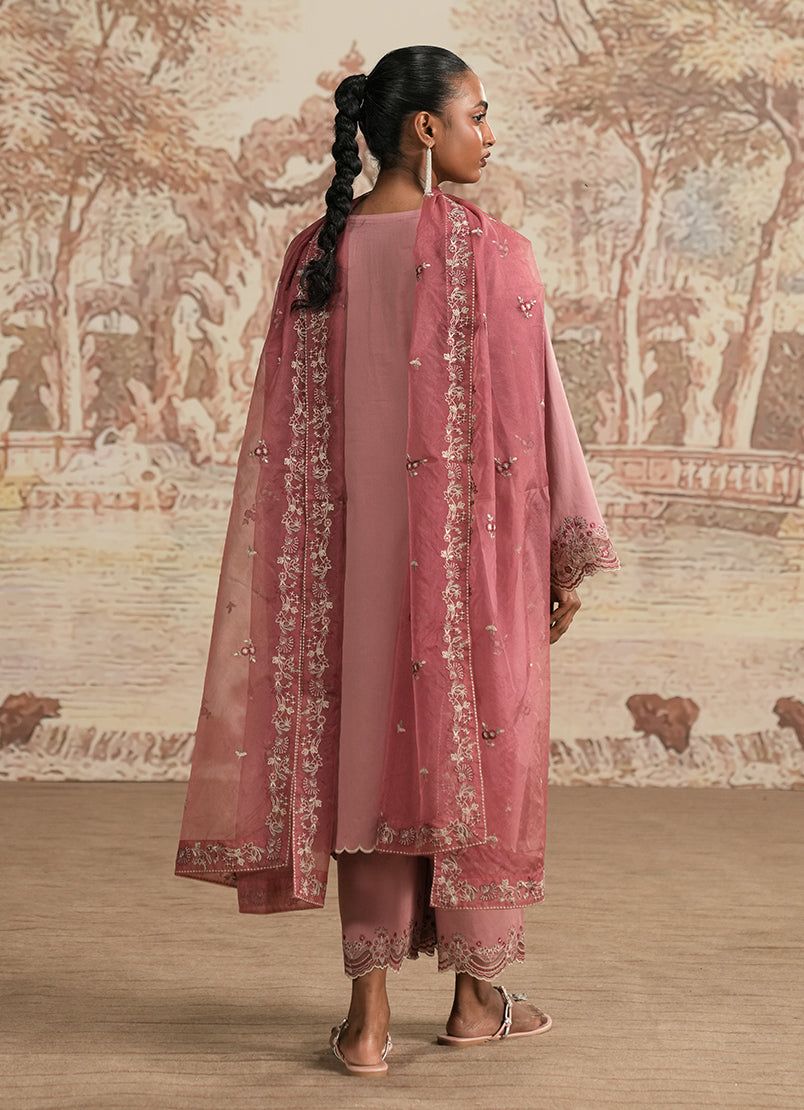 3 PC Luxury Embroidered Suit ICSTE-213883-12482