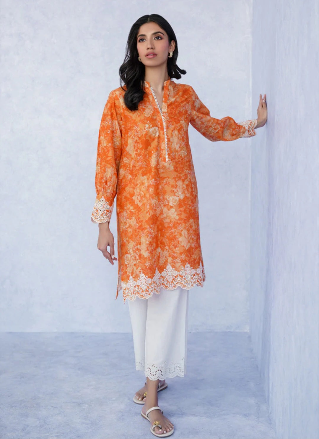 Floral Printed Kurta