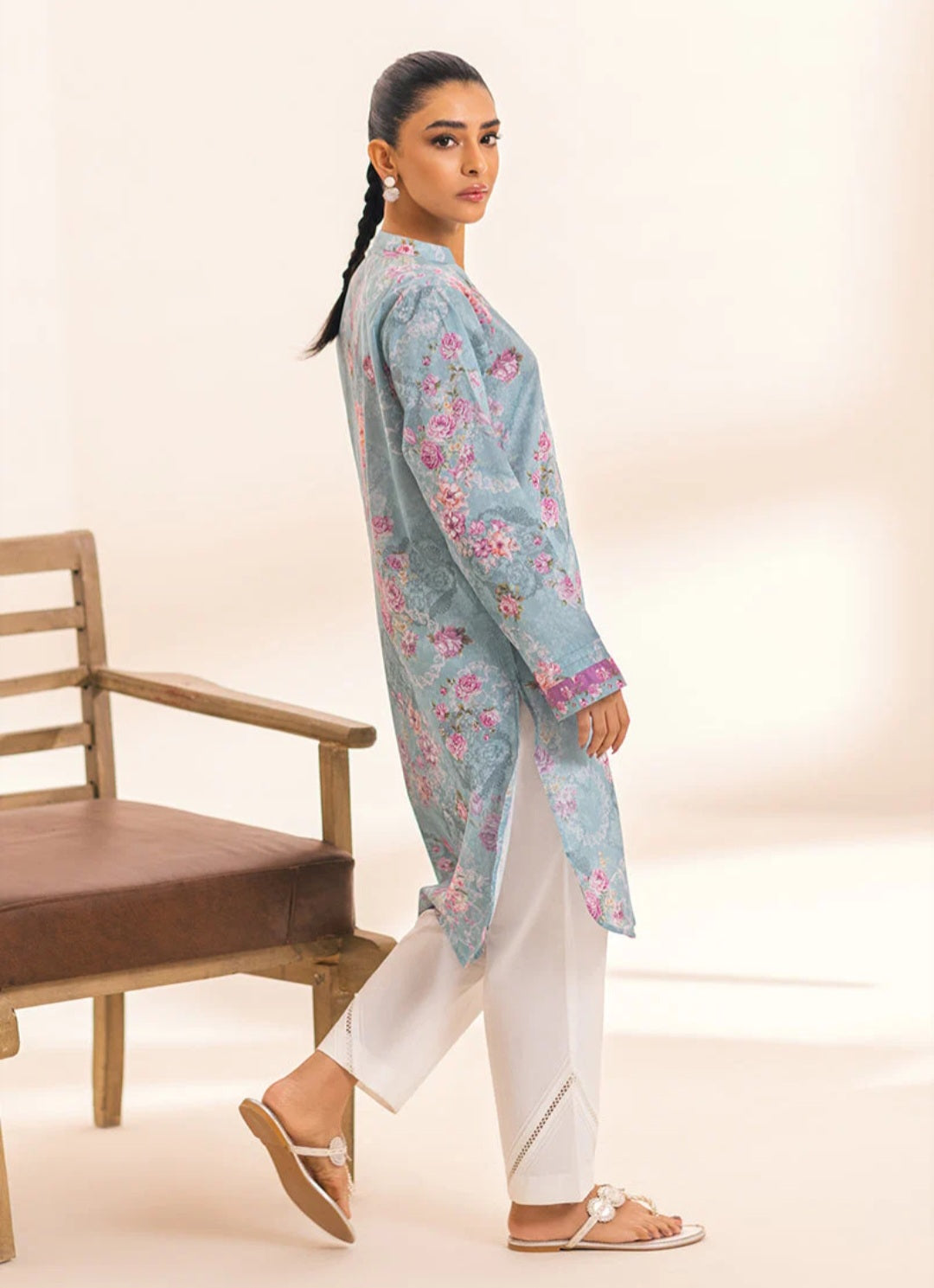 Floral Printed Kurta