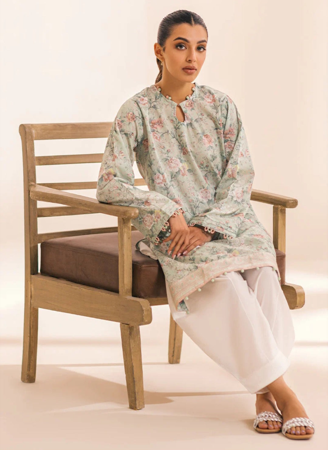 Floral Printed Kurta